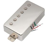 Artec LPA210 Alnico 5 Couvert Micro Humbucker Manche 8,4K pour Guitare électrique style Les Paul, Nickel