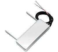 Artec MHFA93 Alnico 5 Style Montage Manche Mini Humbucker Manche 7,2K pour Guitare Jazz Style Johnny Smith, Chrome