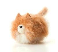 Artec360 Chien Adorable Feutrage de Laine Kit d'Aiguille à Feutrer pour Débutant de Laine Cardée à Feutrer avec Outil de Feutrage à l'Aiguille pour Artisanat ou DIY - 4x8cm (I)