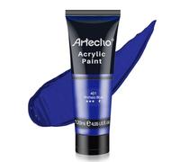 Artecho Peinture Acrylique 120ml Bleu Phtalocyanine, Acrylic Paint, Peinture pour Toile, Tissu, Bois, Roche, Papier, Verre.