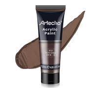 Artecho Peinture Acrylique 120ml Brun Cuit, Acrylic Paint, Peinture pour Toile, Tissu, Bois, Roche, Papier, Verre.