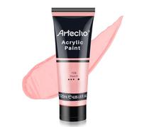 Artecho Peinture Acrylique 120ml Terracotta Pâle, Acrylic Paint, Peinture pour Toile, Tissu, Bois, Roche, Papier, Verre.