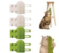 Artefact chatouilles pour chats, artefact chatouilles pour pattes de chaise, peigne à chatouilles pour animaux de compagnie avec 63 dents de peigne à tête ronde, brosse d'angle pour chat, grattoir
