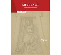 Artefact. Techniques, histoire et sciences humaines n°24/2026: Varia