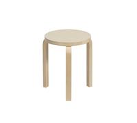 Artek 60 tabouret - pieds bouleau / assise bouleau
