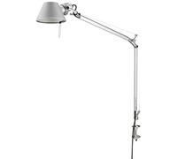 Artemide A001000+A004100 Tolomeo Lapme avec support mural, max. 77 watts, argent