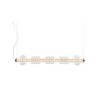 Artemide Alambicco suspension horizontale 5 cloches en verre