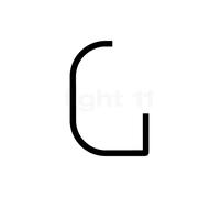 Artemide Alphabet of Light Mini Applique LED G Ce luminaire comporte des modules à LED prémontés de classes énergétiques A A++, A+, A