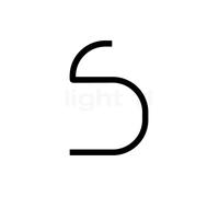 Artemide Alphabet of Light Mini Applique LED S Ce luminaire comporte des modules à LED prémontés de classes énergétiques A A++, A+, A