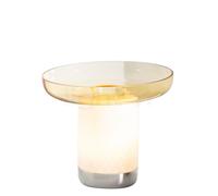 Lampe Portable Artemide Bontá Topaz avec Coupelle en Verre