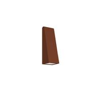 Artemide Cuneo Mini LED Fassadenleuchte, couleur rouille