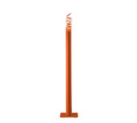 ARTEMIDE lampadaire DECOMPOSE' LIGHT (Orange - Aluminium)