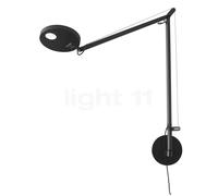 Artemide Demetra Parete noir mat - 3.000 K - avec détecteur de présence Ce luminaire comporte des modules à LED prémontés de classes énergétiques A A++, A+, A