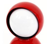 Artemide Eclisse Lampe de table Rouge Ø 12 cm Hauteur 18 cm