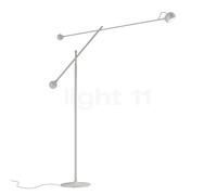 Artemide Ixa Lampadaire LED gris clair - 3.000 K Ce luminaire comporte des modules à LED prémontés de classes énergétiques A A++, A+, A