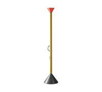 Artemide Lampadaire LED Callimaco Ø39x200 cm Rouge-jaune-gris