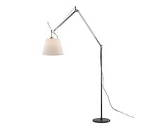 ARTEMIDE lampadaire TOLOMEO MEGA Ø 32 cm (ON-OFF diffuseur en parchemin et structure noire - Aluminium, acier)