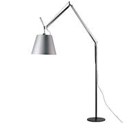 ARTEMIDE lampadaire TOLOMEO MEGA Ø 42 cm (ON-OFF diffuseur en satin et structure noire - Aluminium, acier)