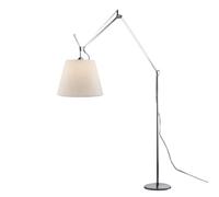ARTEMIDE lampadaire TOLOMEO MEGA Ø 42 cm (Variateur, diffuseur en papier parchemin et structure aluminium - Aluminium, acier)