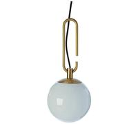 Artemide Lampe 5 W, or satiné/blanc