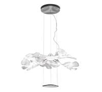 ARTEMIDE lampe à suspension CHLOROPHILIA (LED / APP control - Diffuseurs transparents, structure chromée)