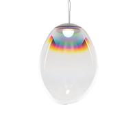 ARTEMIDE lampe à suspension STELLAR NEBULA (Ø 40 cm - Verre soufflé avec traitement dichroïque PVD et aluminium)