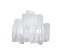 ARTEMIDE lampe au plafond plafonnier LOGICO MINI 3x120° (Ø 45 cm - Verre soufflé, aluminium)