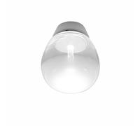 ARTEMIDE lampe au plafond plafonnier ou lampe murale applique EMPATIA à LED (Ø 26 cm - Verre soufflé, méthacrylate, aluminium)