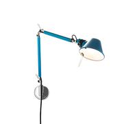 ARTEMIDE lampe murale applique TOLOMEO MICRO (Bleu anodisé - Aluminium)