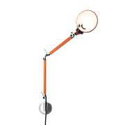 ARTEMIDE lampe murale applique TOLOMEO MICRO (Orange anodisé - Aluminium)