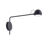 Artemide Lampe murale IXA WALL Anthracite en aluminium, acier et technopolymère