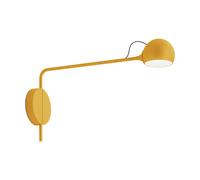 Artemide Applique murale IXA WALL Jaune - aluminium, acier et technopolymère - LED 3000K
