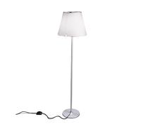 Artemide Melampo Floor Stehleuchte, tige et diffuseur gris aluminium