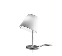 Artemide Melampo Notte Tischleuchte, tige et diffuseur gris aluminium