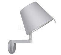 Artemide Melampo Parete gris aluminium, sans interrupteur