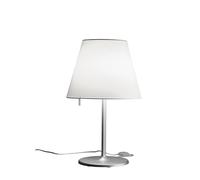 Artemide Melampo Table Tischleuchte, tige et diffuseur gris aluminium