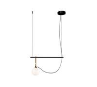 Artemide nh S1 14 suspension noir-laiton
