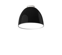 ARTEMIDE lampe au plafond plafonnier NUR MINI GLOSS LED (LED intégré, gloss noir - Aluminium, polycarbonate)