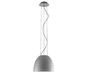Artemide Nur Mini LED Suspension Pendelleuchte, gris aluminium