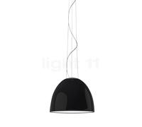 Artemide Nur Suspension LED noir brillant - Mini Ce luminaire comporte des modules à LED prémontés de classes énergétiques A A++, A+, A