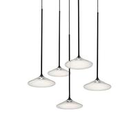 Artemide Orsa Cluster 5 Lampe, noir/transparent