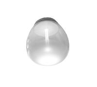 ARTEMIDE lampe à suspension EMPATIA à LED (Ø 36 cm - Verre soufflé, méthacrylate, aluminium)