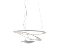 Artemide Pirce Sospensione LED, blanc - 2.700 K - ø67 cm - 1-10 V Ce luminaire comporte des modules à LED prémontés de classes énergétiques A A++, A+, A