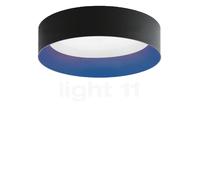 Artemide Tagora Plafonnier LED noir/bleu - ø97 cm Ce luminaire comporte des modules à LED prémontés de classes énergétiques A A++, A+, A