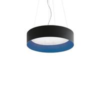 Artemide Tagora Suspension LED noir/bleu - ø97 cm Ce luminaire comporte des modules à LED prémontés de classes énergétiques A A++, A+, A