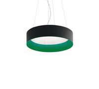 Artemide Tagora Up & Downlight Suspension LED noir/vert - ø97 cm