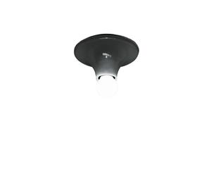 Artemide Teti Decken-/Wandleuchte, noir graphite transparent