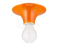 Artemide Teti Decken-/Wandleuchte, orange transparent