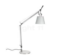 Artemide Tolomeo Basculante Tavolo satin - avec pied de lampe