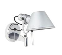 Artemide Tolomeo Faretto LED avec interrupteur, aluminium poli et anodisé - 3.000 K Ce luminaire comporte des modules à LED prémontés de classes énergétiques A A++, A+, A
